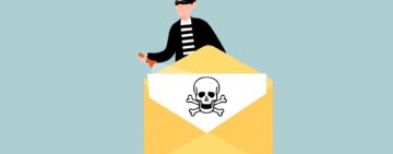 Free mail phishing scam vector